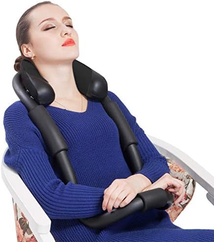 Hagoky Ergonomics Neck Support Pillow with Memory Foam - Adjustable, Bendable Nap and Leisure Pillow - for Travel, Work and Home - Ideal Gift for Parents and Friends