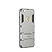 iPhone 6S Plus, iPhone 6 Plus, Iron Dual-Layer Heavy Duty Matte Rugged Protective Cover with Built in Foldable Kickstand for Apple iPhone 6S Plus iPhone 6 Plus by Cazle (Gray)