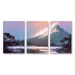 Abstract Dream Place Landscape Painting Artwork for Home...