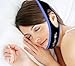 New Premium Double Adjustable Anti Snoring Chin Strap Sleeping Aid Solution for Improved & Uninterupted Deep REM Sleep (Black)