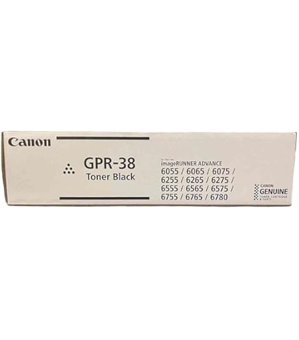 Amazon.com: Canon 3766b003aa (gpr-38) Toner, 56,000 Page-Yield