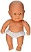 Miniland 8.25'' Anatomically Correct Newborn Baby Doll, Caucasian Girl