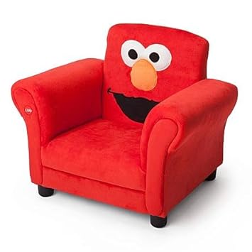 Kids Children Toddlers Upholstered Fabric Chair Elmo Amazon