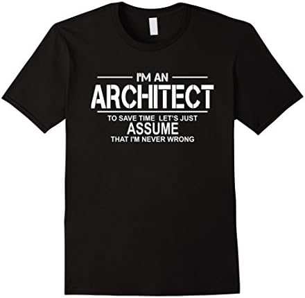 Mens Funny Architect T-Shirt - Trust Me - Gift For Architect Small Black