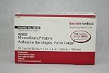 Moore Medical Adhesive Bandages 2" X 4" Fabric Strips X-large - Box of 50