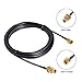 WiFi Antenna Extension Cable with SMA Male to SMA Female Coax Connector 3m/ 10FT by QUEENTI