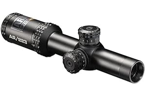 Bushnell Optics, Drop Zone Reticle Riflescope with Target Turrets, Matte Black, 1-4x/24mm