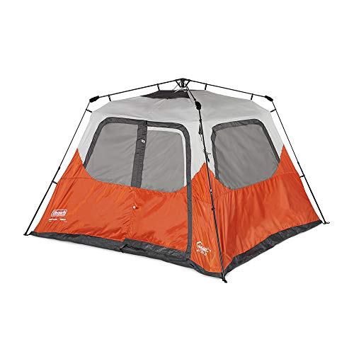 Coleman Waterproof 10 X 9Feet 6Person Instant Tent, Orange The Camping Companion