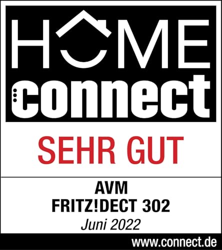 AVM FRITZ!DECT 302 (Intelligenter Heizkörperregler für das Heimnetz, für alle gängigen Heizkörperventile und FRITZ!Box mit DECT-Basis, FRITZ!OS ab Version 6.83)