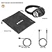 Wireless Headphones, JIUHUFH Closed Back Over Ear Headphones W/20-Hrs Playtime, Lightweight Foldable Stereo Bluetooth Headsets W/Mic Compatible with iPhone/Android Phone/Tablet/iPad/TV - Silver