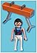 Gymnast on Pommel Horse