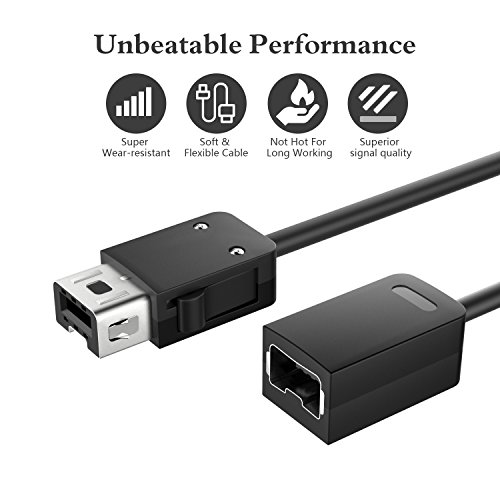 image for MoKo Extension Cable for SNES Classic Controller, [2 Pack] 3M (10ft) E