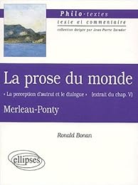 La  prose du monde