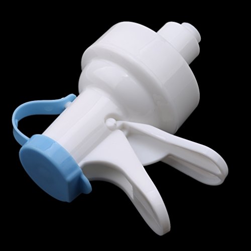 SOURBAN Water Dispenser Valve Plastic Spigot Water Bottle Replacement Top Valve Faucet Fast Flow Water Spout,Straight Insertion Type