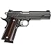 Cool Hand 1911 Full Size High Polished Dymond Wood Grips, Free Screws Included, Mag Release, Ambi Safety Cut, Brand, Mahogany, H1-S-M