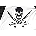 Boys Pirate Costume Children's Pirate Role Play Dress-up, Black, Size 7-9 Years