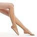 Fytto 1020 Opaque Compression Socks for Professionals 15-20 mmHg - Graduated Medical Support for Flight, Travel, DVT and Edema - Medium, Classic Nude