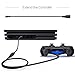 TUSITA Micro USB Extension Cable (6.5ft/200cm), Male to Female Extender Cord for Ring Solar Panel Stick Up Cam,Nest Indoor,Arlo Pro,Amazon Echo Cloud,Google Home Mini,PS4 Controller