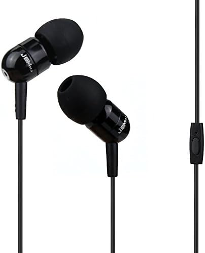 JBM MJ-A8 Mini in ear earphones metal material headphone stereo bass Noise-isolating headset with Microphone For any phone and music play