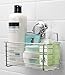 BINO SMARTSUCTION Rust Proof Stainless Steel Shower Caddy, Basket