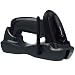 NADAMOO Wireless Barcode Scanner with USB Cradle Charging Base 328Ft Long Transmission Handheld 1D Cordless Laser Barcode Reader Portable Bar Code Scanning for Retail Supermaket Warehouse