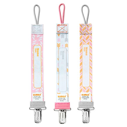 Ulubulu Princess and True Love Designs/Girl Pacifier Clip Combo/Nasal