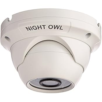 Night Owl Security, 1 Pack Add-On 1080p HD Wired Security Dome Camera - Audio Enabled (White)