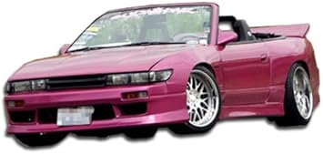 Amazon Com Extreme Dimensions Duraflex Replacement For 19 1994 Nissan Silvia S13 V Speed Front Bumper Cover 1 Piece Automotive