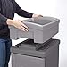 Simplay3 Hide Away Delivery and Storage Box - Secure Home Delivery Box for Packages Shipped to the Home 5 Cu. Feet, Gray