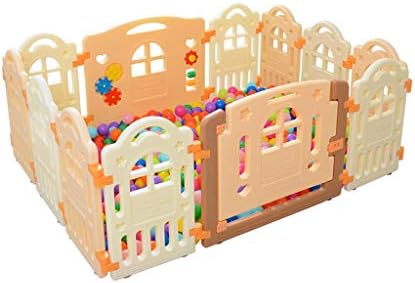 ベビーサークル 子供の遊びフェンス 赤ちゃん這う幼児の防護柵 赤ちゃん屋内ゲームアクティビティ
