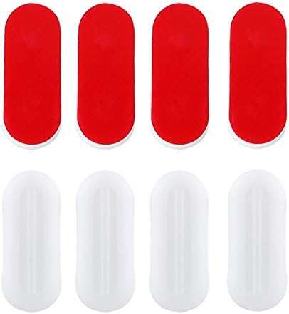 MediaLJia 8 Pieces Toilet Seat Bumper Universal Kit,with Strong Adhesive