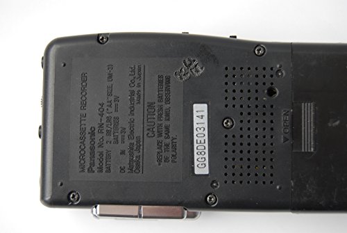 6 Panasonic+Microcassette+Recorder+RN+404+Activated