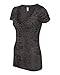 6540 Next Level Burnout Deep V Black