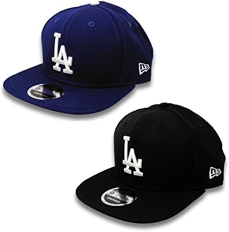 New Era Los Angeles Dodgers 950 9Fifty Original Fit Snapback Hat (Royal/Black 2Pack)