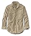 Orvis Men's Bush Shirt/Tall, Light Khaki, Large