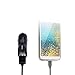 KMASHI Car Charger 2.0 18W Portable Car Quick Charger (12V/1.5A 9V/2A 5V/2A) with Qualcomm Quick Charge 2.0 Technology for Samsung Galaxy S6 Edge Note 4 Google Nexus 6 HTC One M8 M9 LG G4