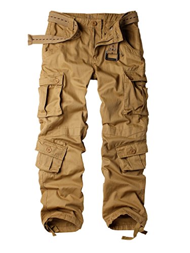 Must way men s cotton casual military army cargo camo combat work…
