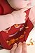 ZIZU BPA Free Waterproof Silicone Baby Bibs, Red