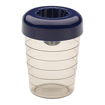 Westmark Mixbecher Shaker mit Zitronenpresse Schüttelbecher, Farblich Sortiert
