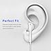 Headphones,4Pack Stereo Sound Earbuds,in-Ear Earphones with Microphone and Remote Control for iPhone 6/6 Plus,6s/6s Plus,iPhone SE 5s 5c,Galaxy and More Android Smartphones with 3.5mm Port(White)thumb 4