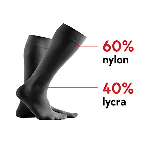 Knee High Medical Compression Stockings with Closed Toe - Class II 23-32 mmHg - Compression Socks for Varicose Veins, Swelling and Tired Legs
