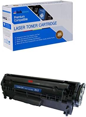 Inksters of AmericaCompatible Black Toner Cartridge Replacement for HP 12A Q2612A MICR - Used with Laserjet 1010 1012 1015 1018 1020 1022 1022n 1022nw 3015 3020 3030 3050 3055 M1319f MFP M1005 MFP
