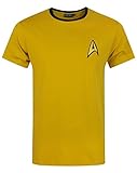 Star Trek Official Gift Mens Command Uniform T-Shirt XL