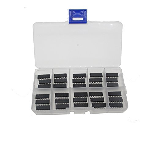30 Types Total 30 PCS DIP CD4000 Series CMOS Logic ICS Assorted Kit with Box