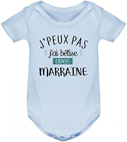 Je Peux Pas Betise Avec Marraine Body Bebe Bio Manches Courtes Bodys Et Combinaisons Bodys Eng Bouldermicrofinance Org