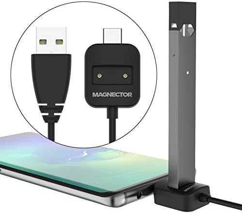 Dual USB-C and Magnetic Port Charging Cable, USB to Type C Phone and Other Chargers, 2 Feet