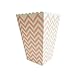 Bilipala Popcorn Boxes, Popcorn Favor Boxes, 24 Count, Pink Chevron, Stripe and Polka Dot