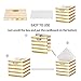 BAIST Fabric Storage Cubes,Fancy Big Collapsible Linen Bed Drawer Storage Baskets Bins Organizers for Playroom Books Toys School Days 4-Pack,White Stripe 11 * 11in