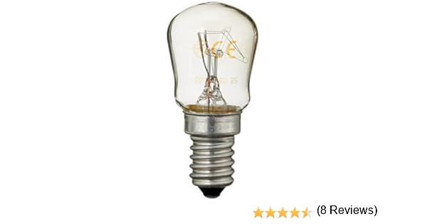 GENERAL ELECTRIC 50279889005 BOMBILLA PARA NEVERA 15 W E14: Amazon ...