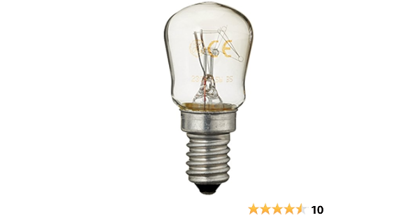 GENERAL ELECTRIC 50279889005 BOMBILLA PARA NEVERA 15 W E14 ...